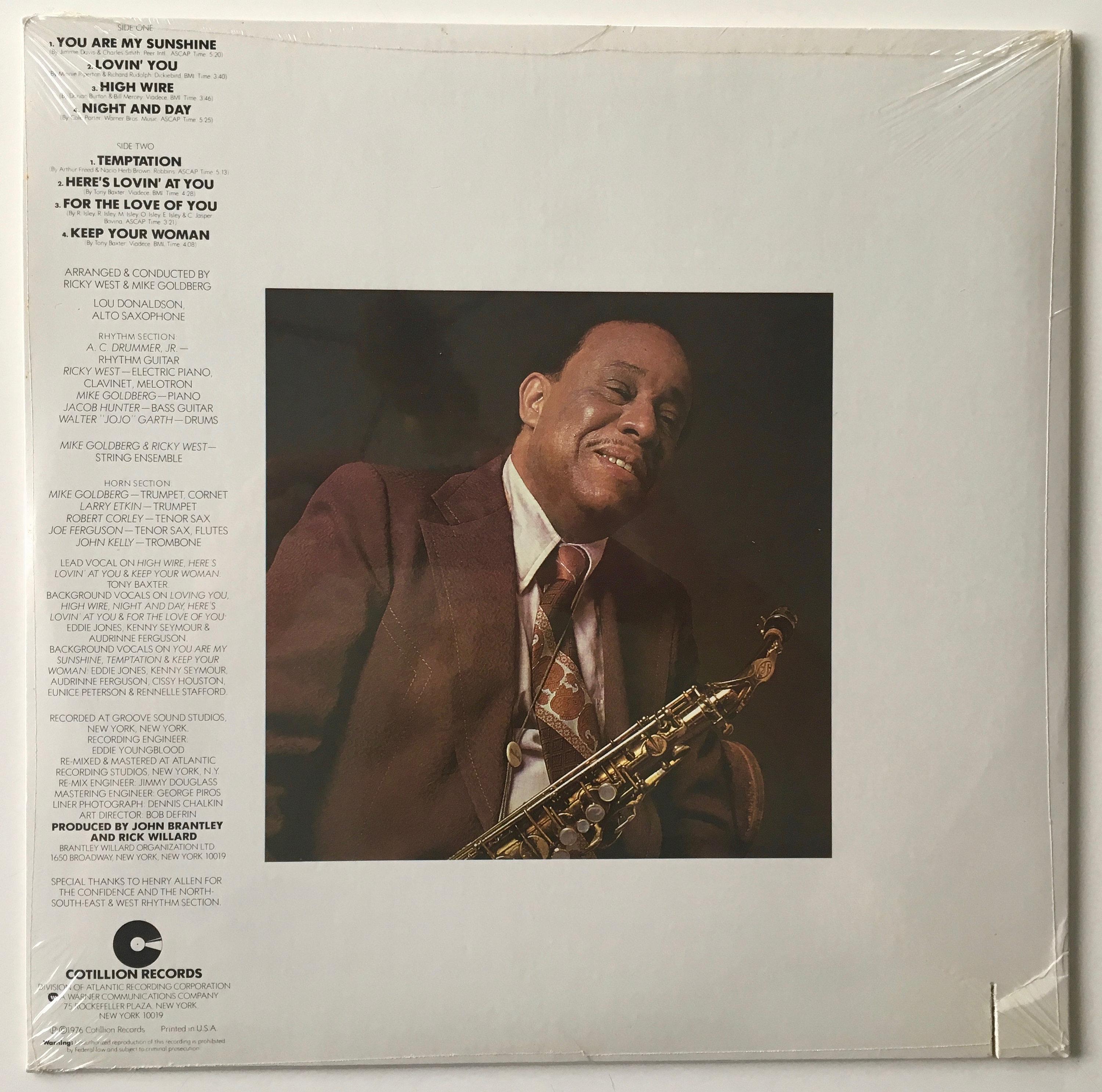 Lou Donaldson A Different Scene SEALED LP Vinyl Record Album ...