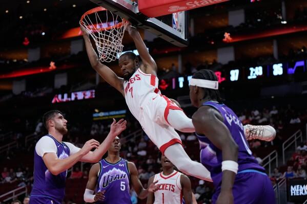 Durant on Rockets preseason debut: 'It felt like I've been here ...